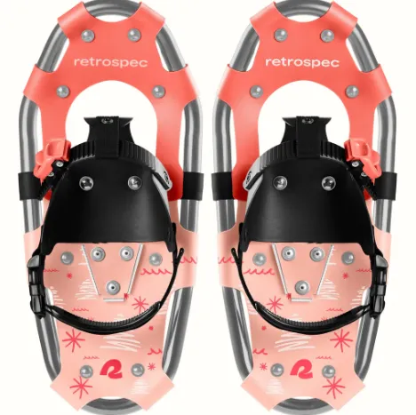 Retrospec Youth Drifter Snowshoe Bundle