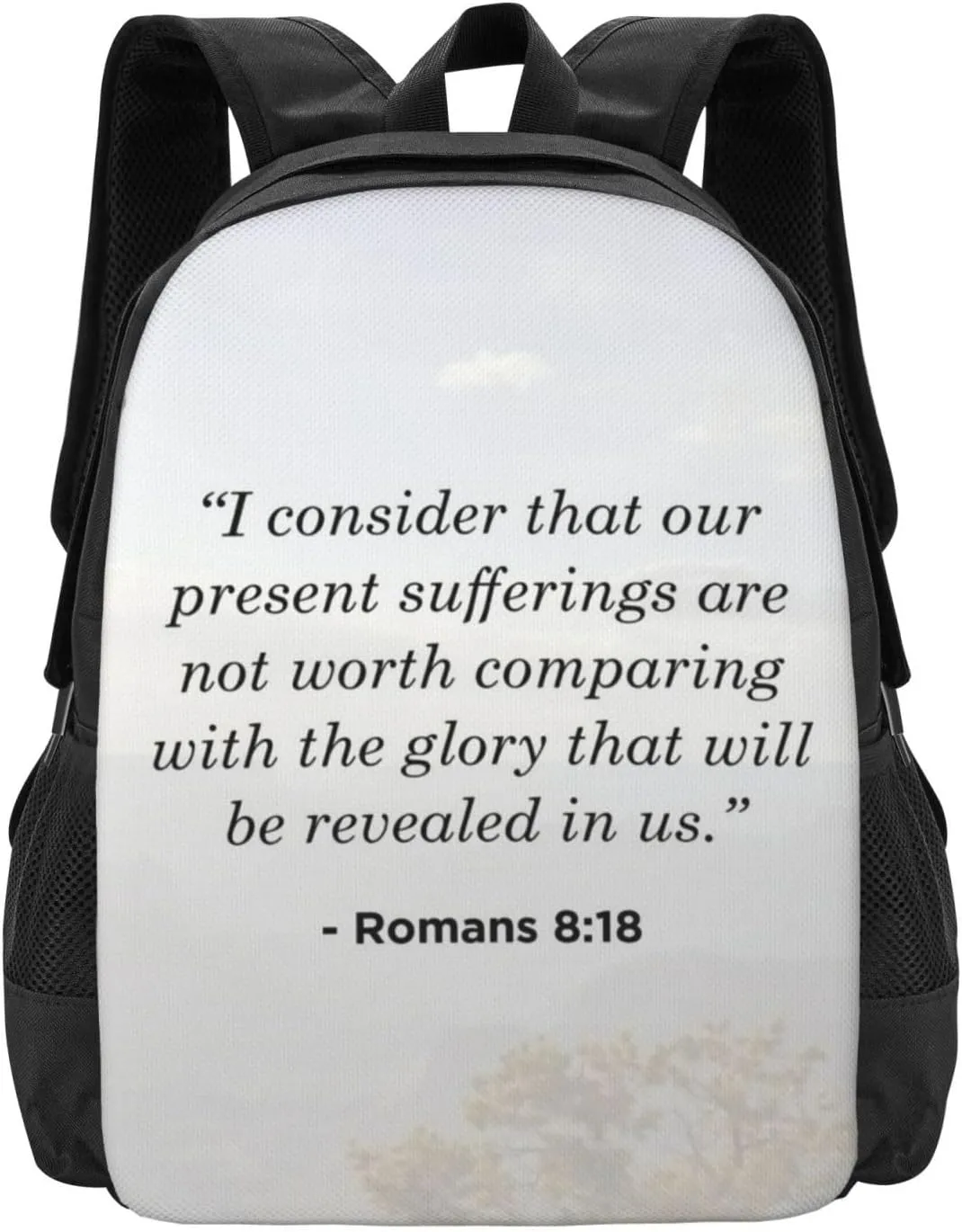 Romans 8 18 Lightweight Packable Backpack Travel Casual Large Capacity Daypack Foldable Backpack For Men Women