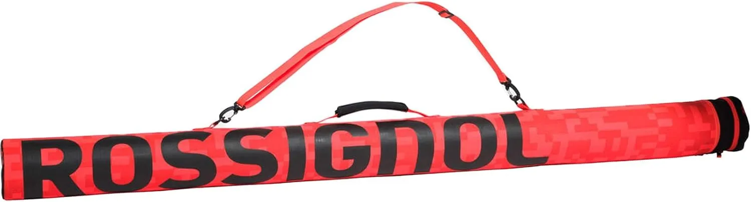 Rossignol Unisex RKLB207-0TU Nordic 4P Poles Tube Bag - Versatile Polyester Padded Travel Bag with Shoulder Strap for Carrying Nordic Ski Poles Up To 175cm | Holds Up To 4 Pairs