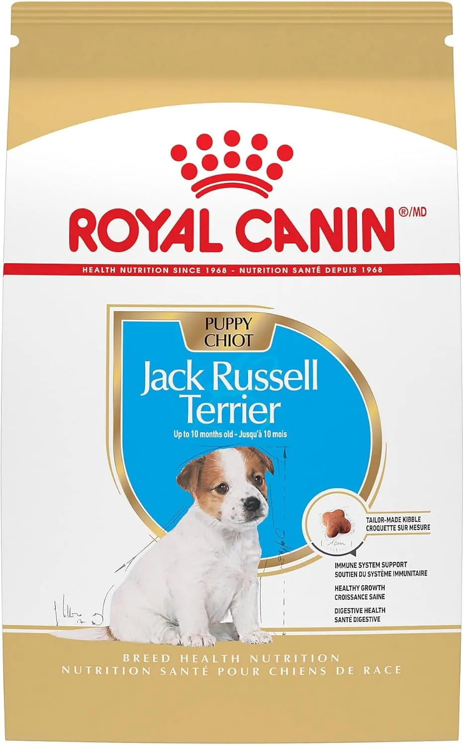 Royal Canin Jack Russell Terrier Puppy Dry Dog Food, 3 lb bag