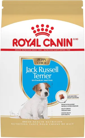Royal Canin Jack Russell Terrier Puppy Dry Dog Food, 3 lb bag