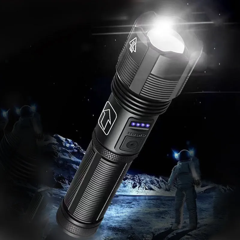 RoyaleGlow Waterproof Military Laser Pocket Lamp 12000 Lumen
