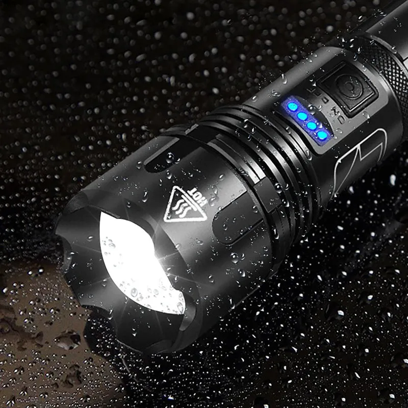 RoyaleGlow Waterproof Military Laser Pocket Lamp 12000 Lumen