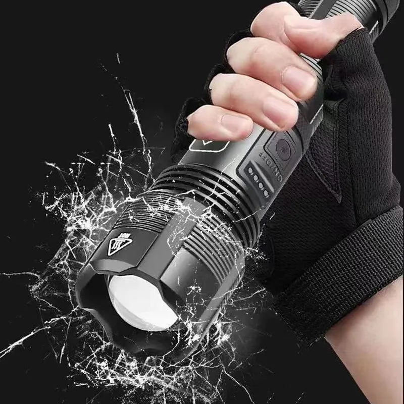 RoyaleGlow Waterproof Military Laser Pocket Lamp 12000 Lumen