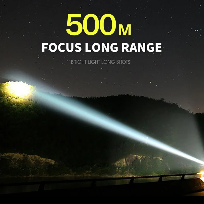 RoyaleGlow Waterproof Military Laser Pocket Lamp 12000 Lumen
