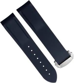 Rubber Watch Bands For Omega Seamaster 300 speedmaster Watchband Men's watch Accessories Strap