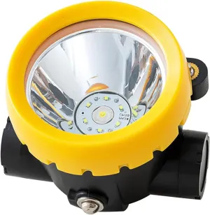 Safe Mining Headlights, Head Torch Led Miner Cap Light Miner's Helmet Lamp Mining Headlamp Headlight Fishing Light Suitable for Running