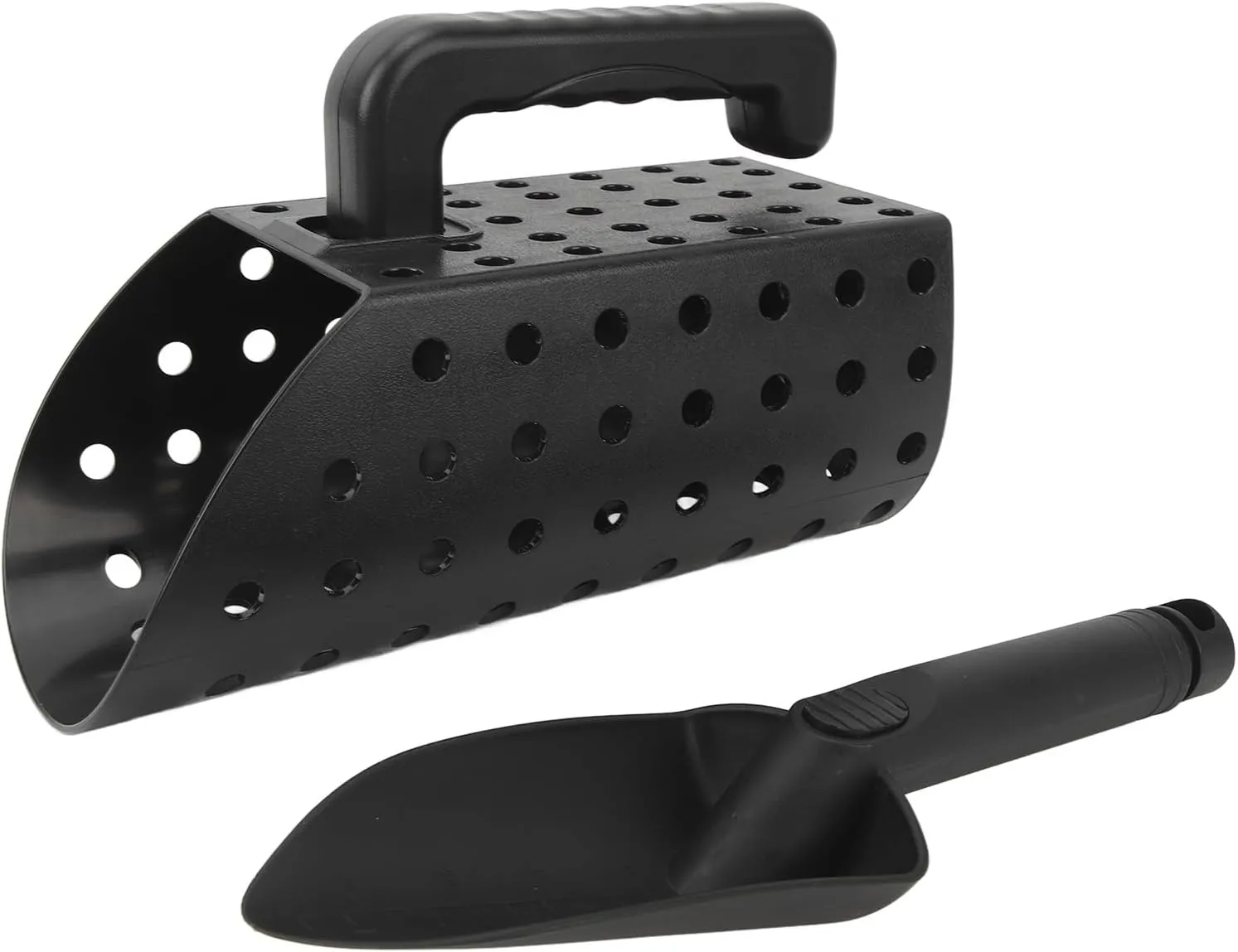 Sand Scoop Shovel Set Durable ABS Plastic Efficient Sand Sifter Compact Lightweight Design for Beach Metal Detecting and Treasure Accessories