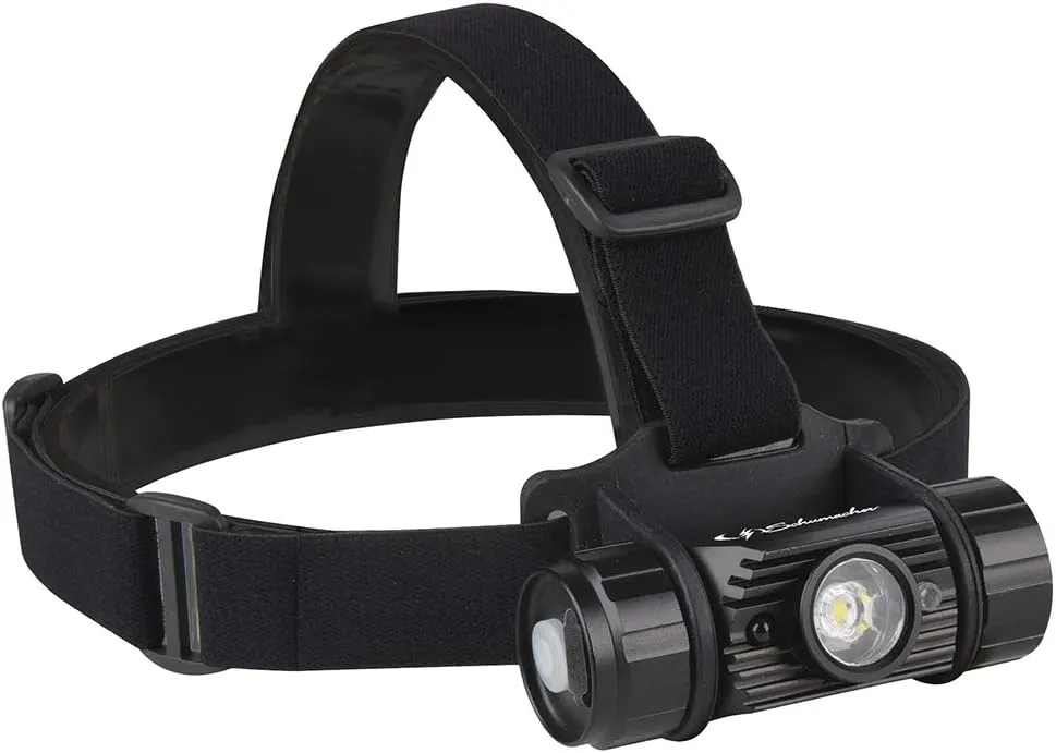Schumacher SL194 Rechargeable Head Lamp with Motion Sensor