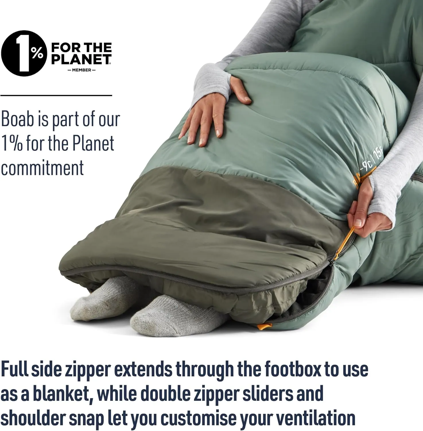 Sea to Summit Boab Synthetic 2-Season Sleeping Bag