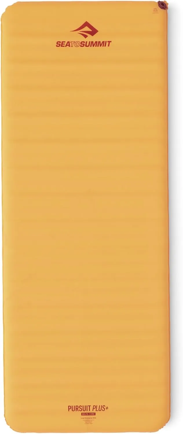 Sea to Summit Pursuit Plus SI Sleeping Mat, Rectangular - Large/Wide (78 x 30 x 3 inches)