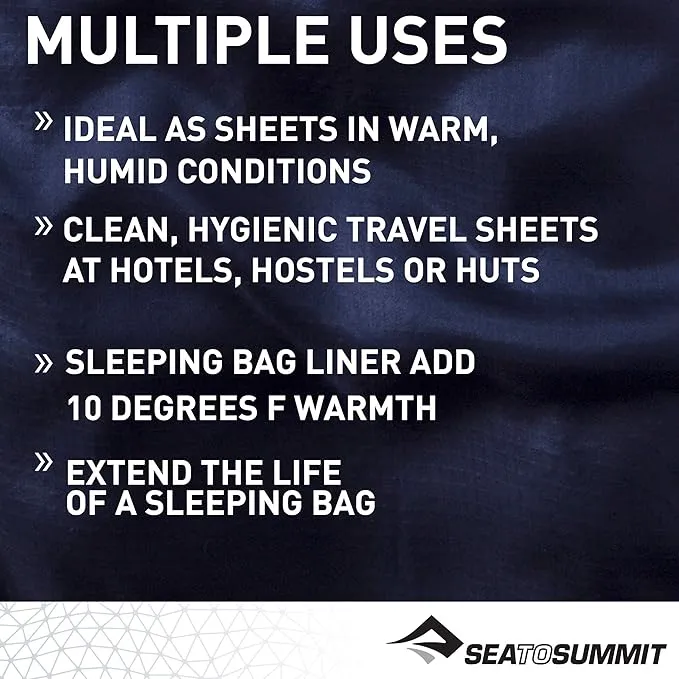 Sea to Summit Silk-Cotton Blend Travel and Sleeping Bag Liner
