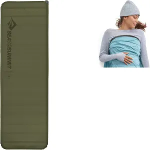 Sea to Summit Sleep System: Camp Plus SI Mat and Comfort Blend Sleeping Bag Liner