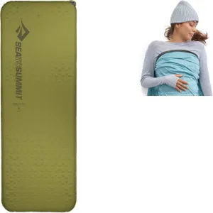 Sea to Summit Sleep System: Camp SI Mat and Comfort Blend Sleeping Bag Liner