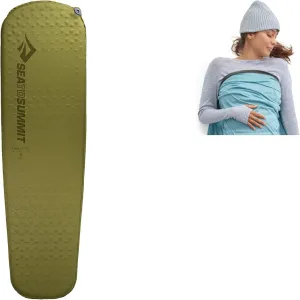 Sea to Summit Sleep System: Camp SI Mat and Comfort Blend Sleeping Bag Liner
