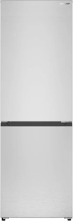 SHARP SJB1255GS Refrigerator with Bottom-Freezer, Counter-Depth, 24 Inch, 11.5 Cubic Foot, Stainless Steel