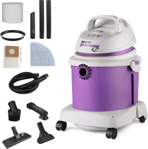 Shop-Vac 4 Gallon 4.5 Peak HP All Around EZ Series Wet/Dry Vacuum, Portable Compact Shop Vacuum, 3 in 1 Function with Wall Bracket & Attachments for Home, Apartment, Vehicles & Workshops. 5895400