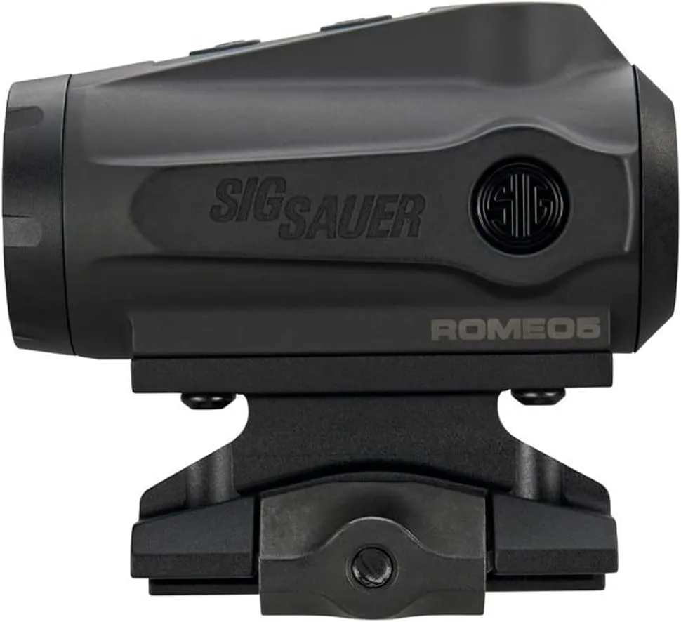 SIG SAUER ROMEO5 GEN II 1x20mm Compact Durable IPX-7 Waterproof 2 MOA Rifle Shooting Dot Sight, Parallax-Free Optical Design, 12 Illumination Settings