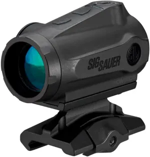 SIG SAUER ROMEO5 GEN II 1x20mm Compact Durable IPX-7 Waterproof 2 MOA Rifle Shooting Dot Sight, Parallax-Free Optical Design, 12 Illumination Settings