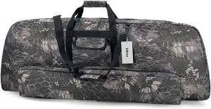 Silfrae Compound Bow Case Soft Bow Case Compound Bow Carry Bag with Arrow Pocket
