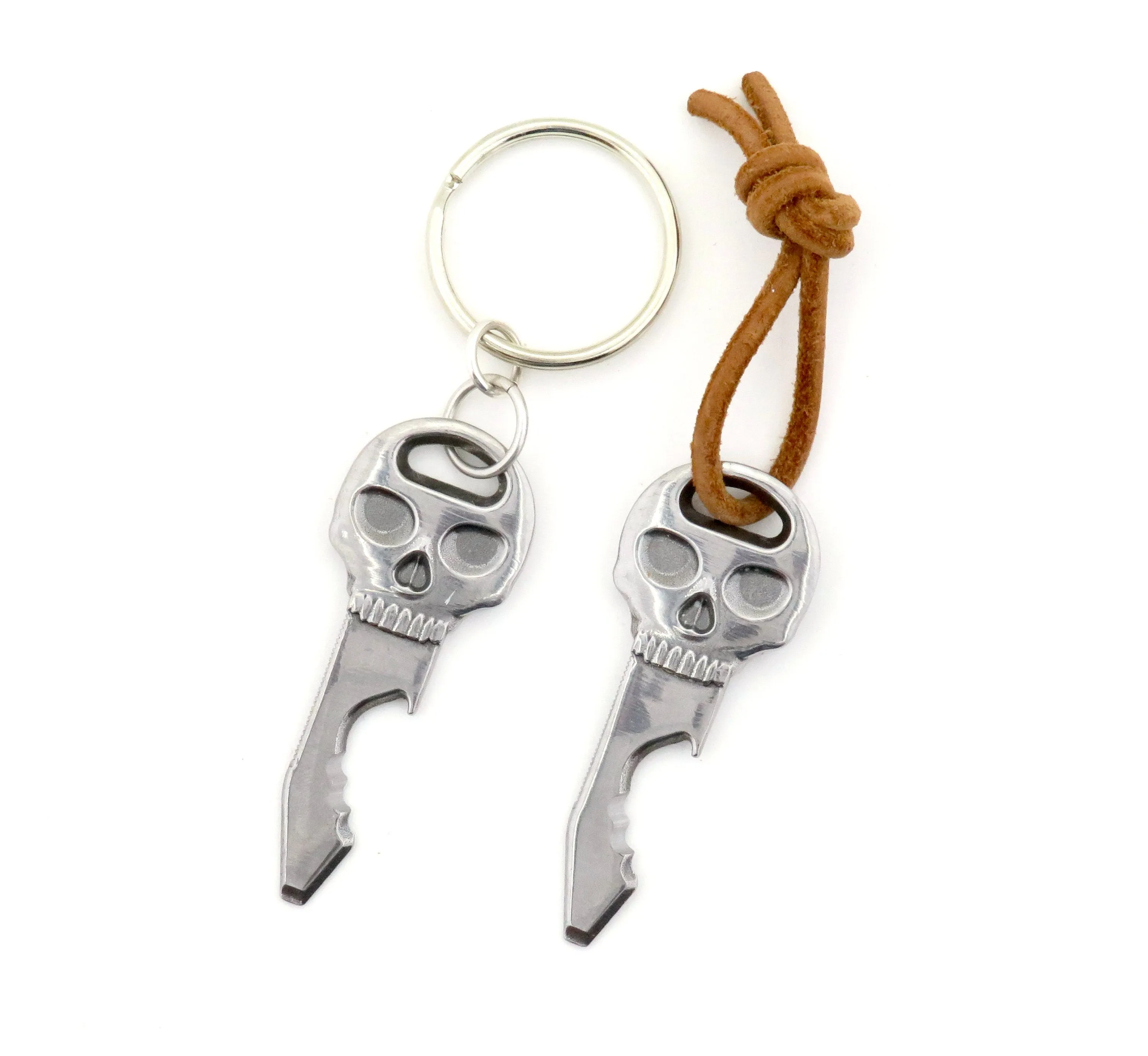 Skull Key Bottle Opener Keyring