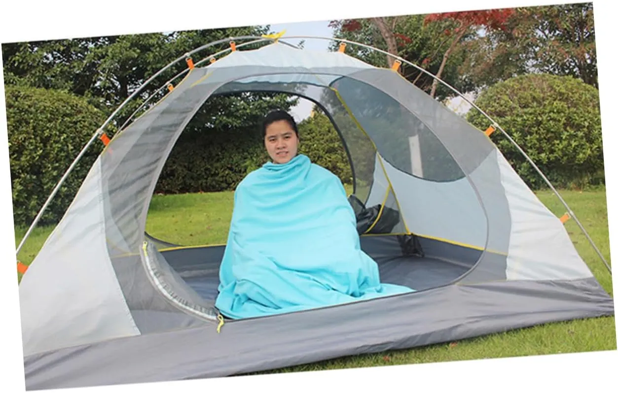 Sleep Sack Sleeping Bags for Adults Fleece Sleeping Bag Camping Sleeping Bag Cool Weather Sleeping Bag