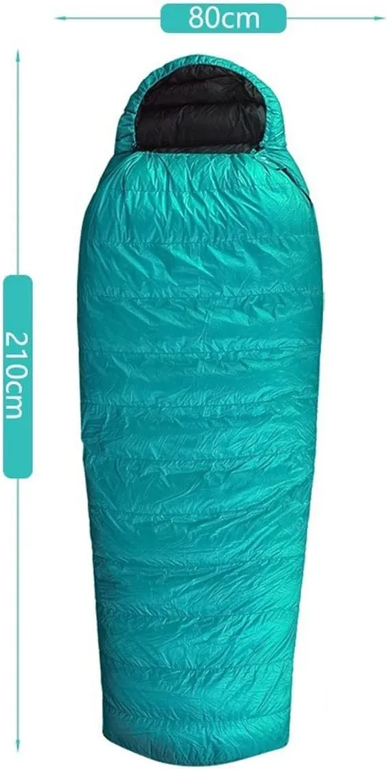 Sleeping Bag 400G/700G/1000G Envelop Outdoor Camping Can Be Spliced Goose Down Sleeping Bag 3 Season Warm Sleeping Gear