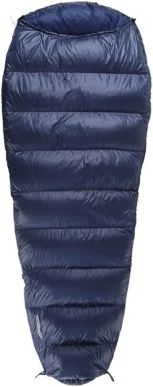 Sleeping Bag Blue/Red Mummy Splicing Single Ultra Light Waterproof Goose Down Winter Sleeping Bag