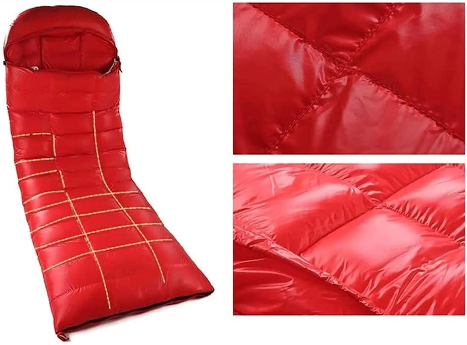 Sleeping Bag for Adults Boys and Girls,Washed Cotton Liner,Backpacking Hiking Camping,Warm and Cold Weather 3 Seasons,Ultralight Portable,Waterproof,Indoor and Outdoor Comfortable