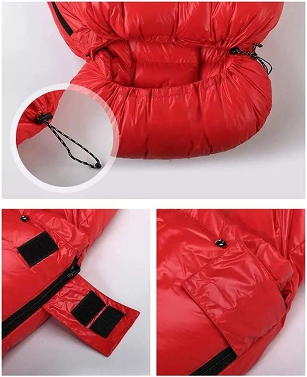 Sleeping Bag for Adults Boys and Girls,Washed Cotton Liner,Backpacking Hiking Camping,Warm and Cold Weather 3 Seasons,Ultralight Portable,Waterproof,Indoor and Outdoor Comfortable