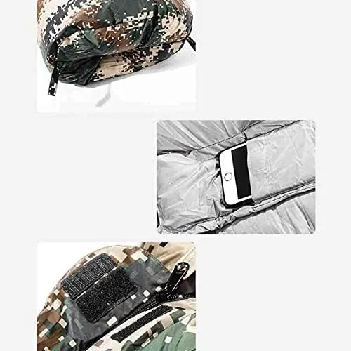 Sleeping Bag for Lightweight Warm and Washable 3 Season Backpacking Sleeping Bag for Hiking Traveling & Outdoor Activities