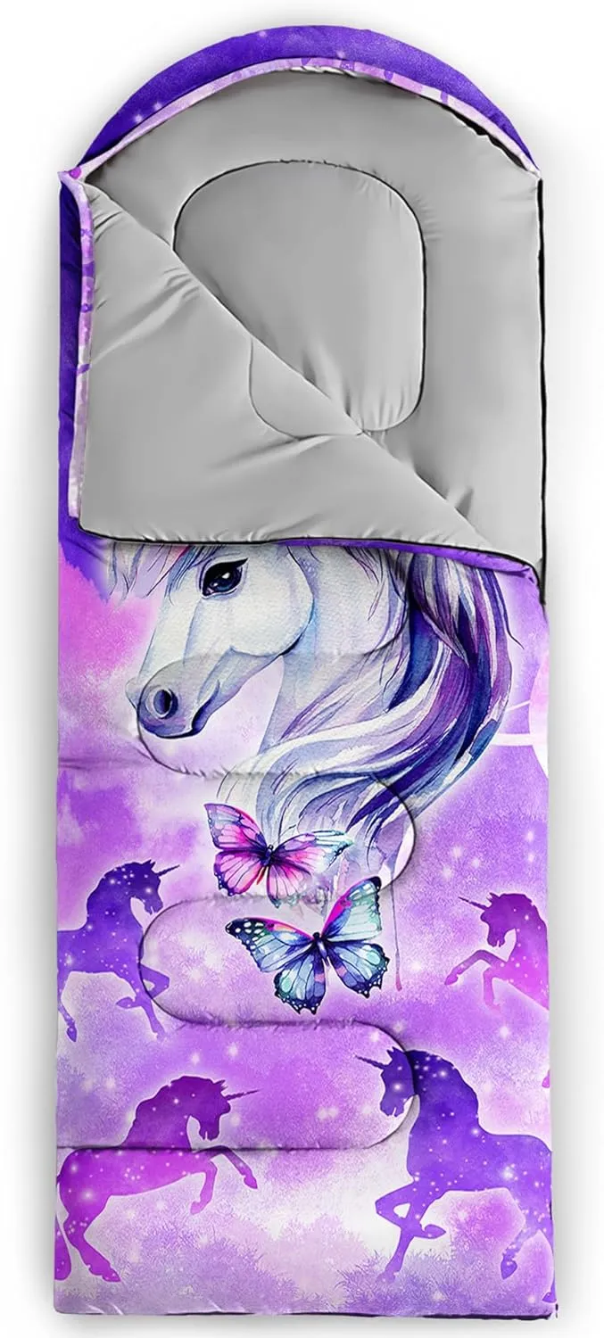 Sleeping Bag for Womens Girls Teens, Waterproof Sleeping Bags Traveling and Outdoors, Camping Gear Equipment