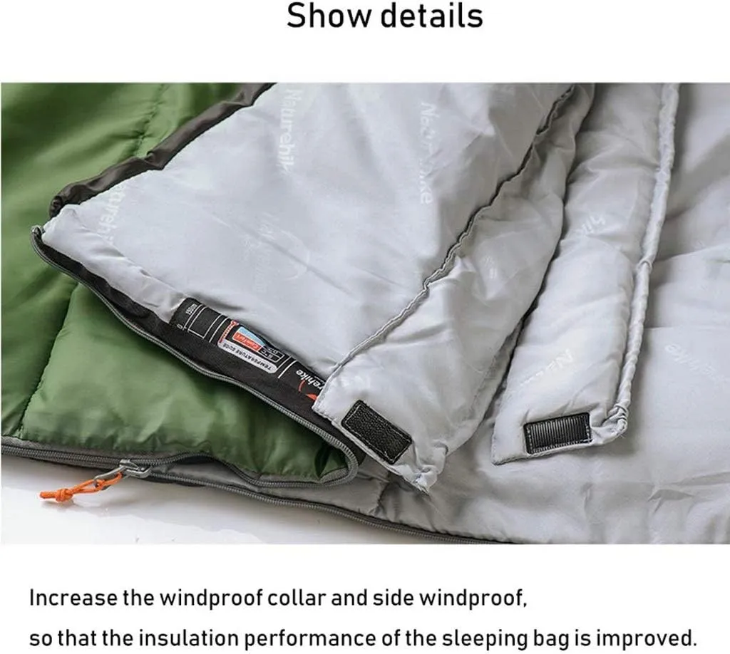 Sleeping Bag -Weather Lightweight, Portable, Waterproof Sleeping Bag with Compression Sack for Adults & Kids - Indoor & Outdoor Camping, Backpacking