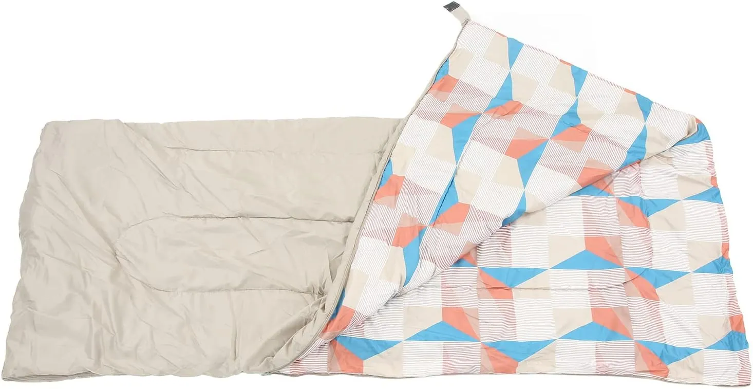 Sleeping Bag with Storage Bag, 190T Polyester Pongee and Hollow Cotton, Soft and Comfortable for Outdoor Camping, Picnic, Office Nap
