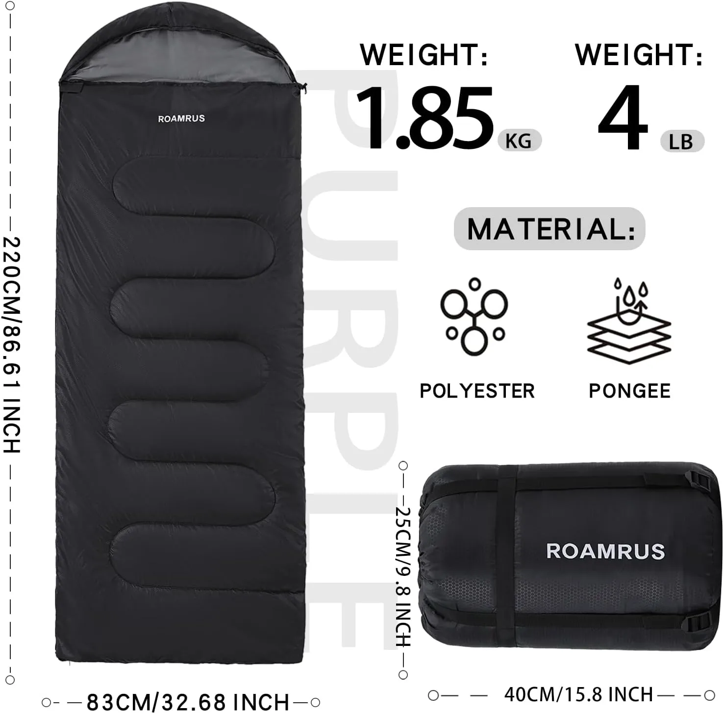 Sleeping Bags for Adults 30/40/50 ℉ Cold Weather,Portable, Waterproof,Lightweight Sleeping Bag for Tall Girls Boys with Compression Sack for Warm Camping,Outdoor & Indoor,Hiking