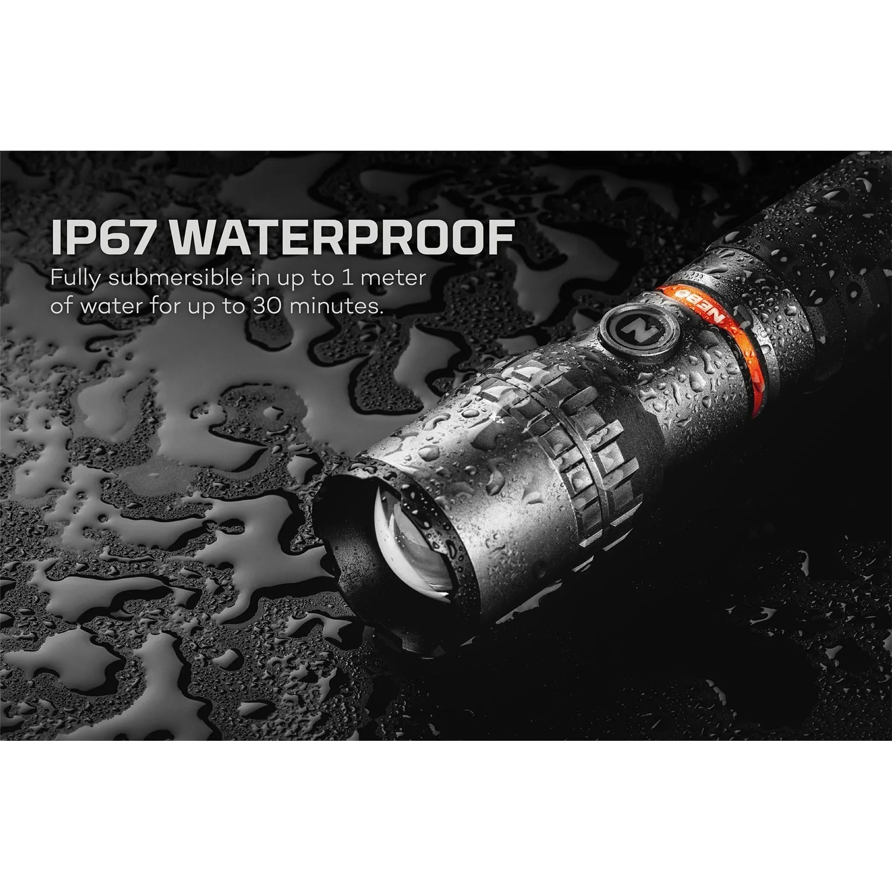 Slyde King 2K flashlight and work light NEB-WLT-1003-G