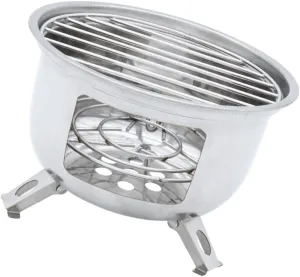 Small Bbq Grill Portable Camping Stove Stainless Steel Mini Bbq for Outdoor Cooking