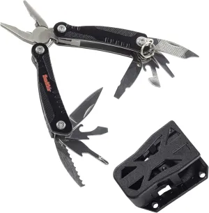 SMITH'S 51261 3IN 12-1 MULTITOOL AND HARD CASE BLACK