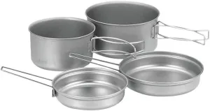 Snow Peak Multi Compact 4 Piece Titanium Cook Set
