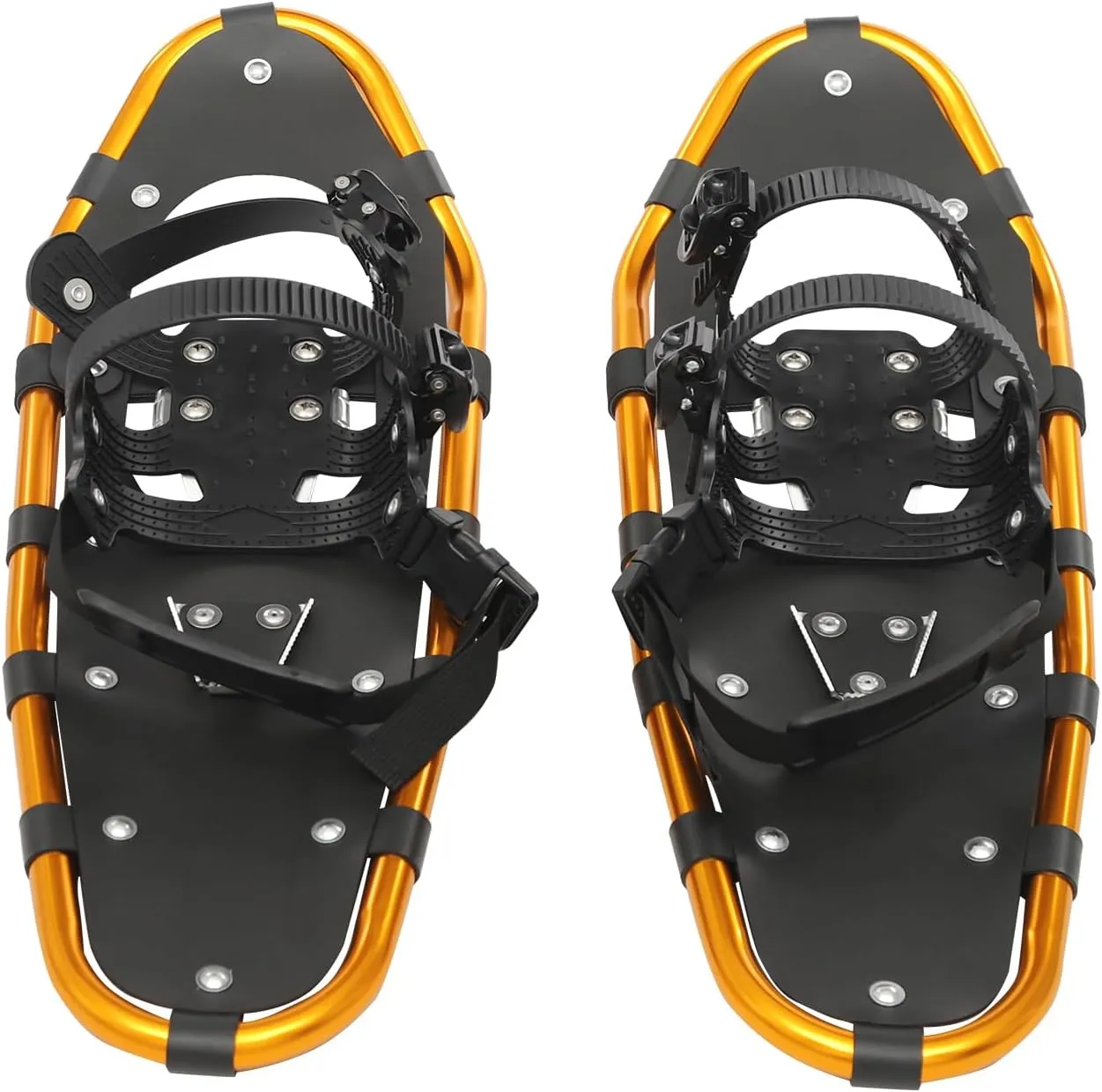 Snow Shoes for Women, Men, Youth, Kids, Light Aluminum Weight Snowshoes with Adjustable Trekking Poles, Carrying Bag, Serrated Claws for Skiing and Snow Trekking