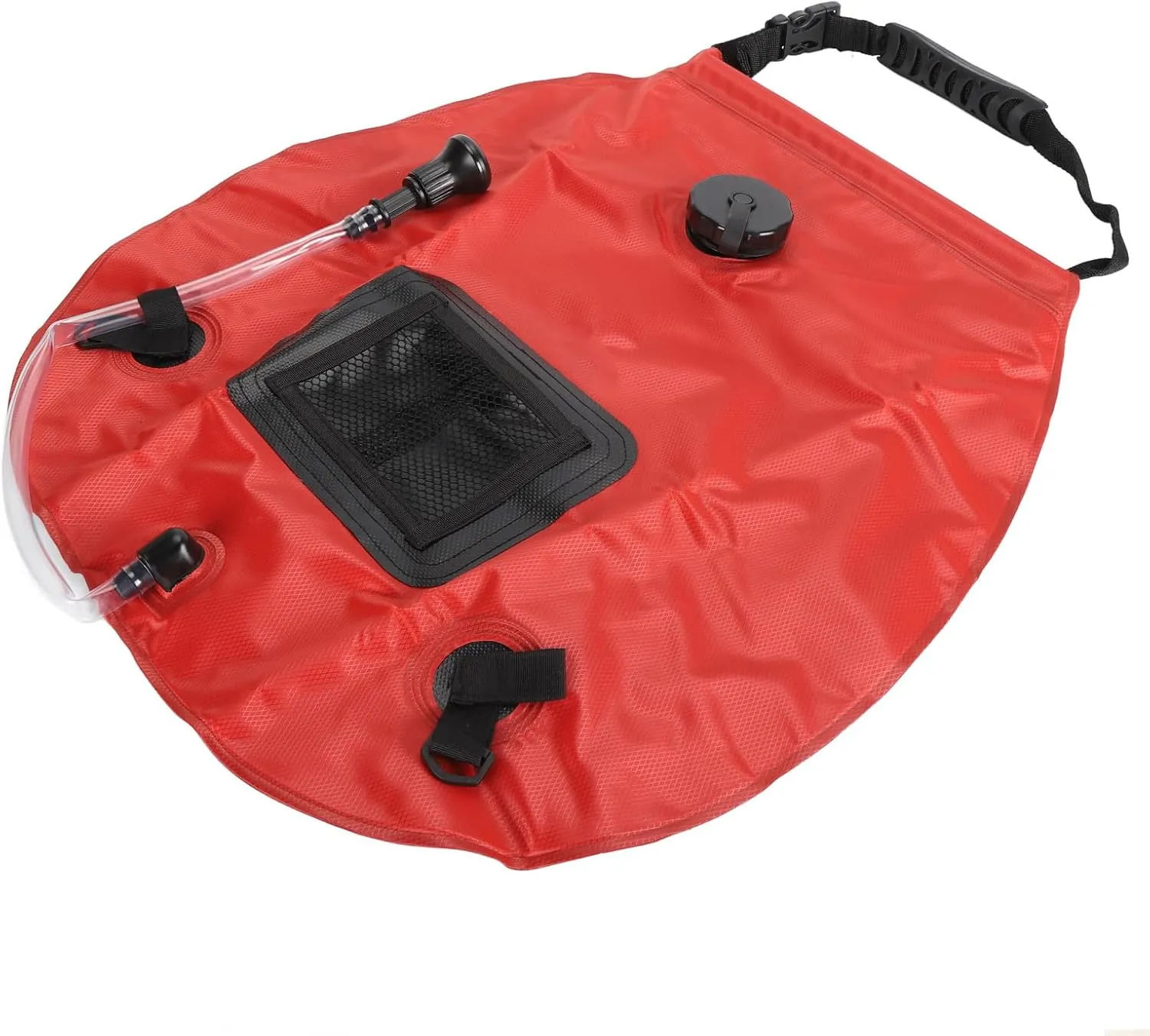 Solar Shower Bag, 20L Camping Solar Shower Bag, Multifunctional Portable with Handle for Beach Hiking