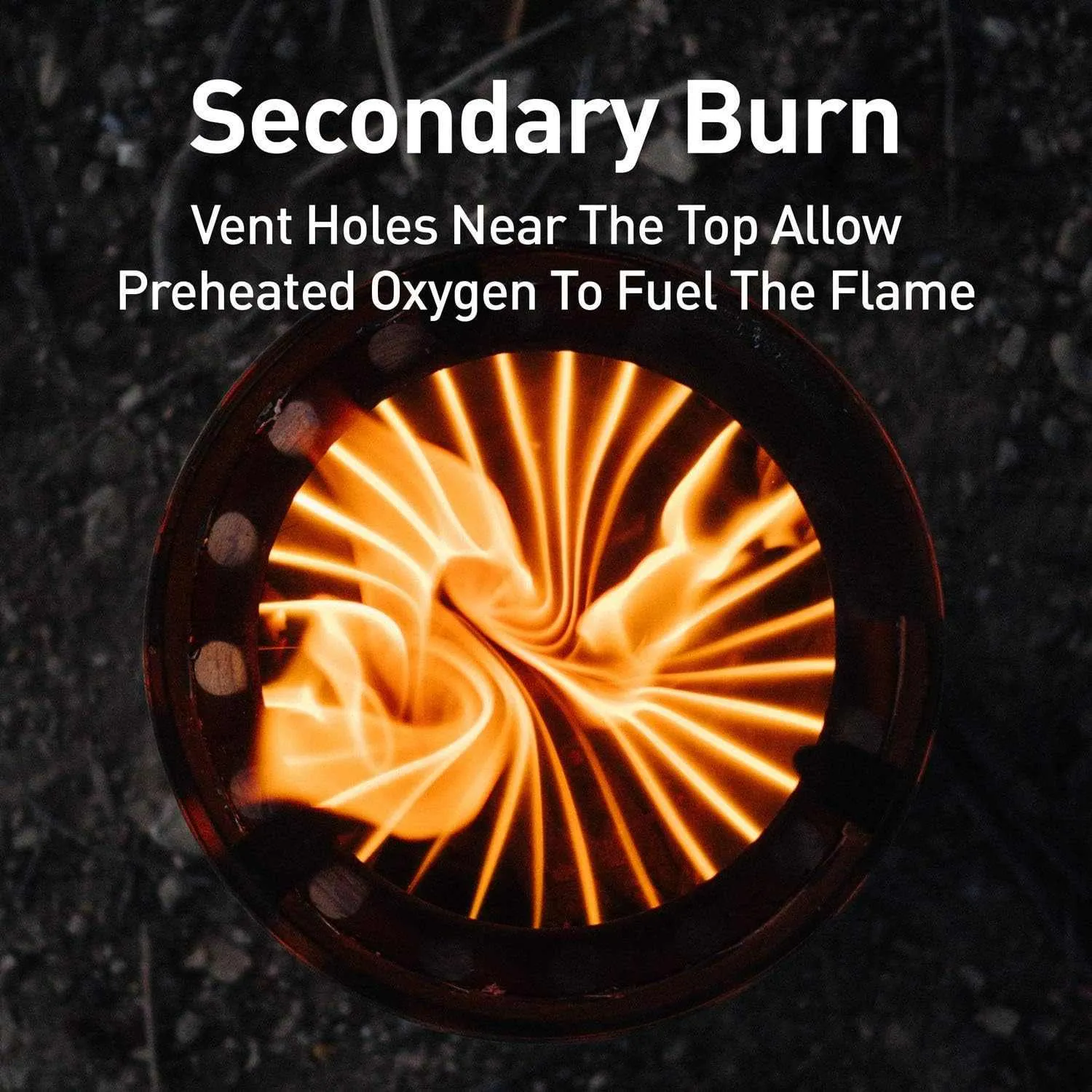 Solo Stove Titan Camping Stove Portable Stove for Backpacking and Outdoor Cooking
