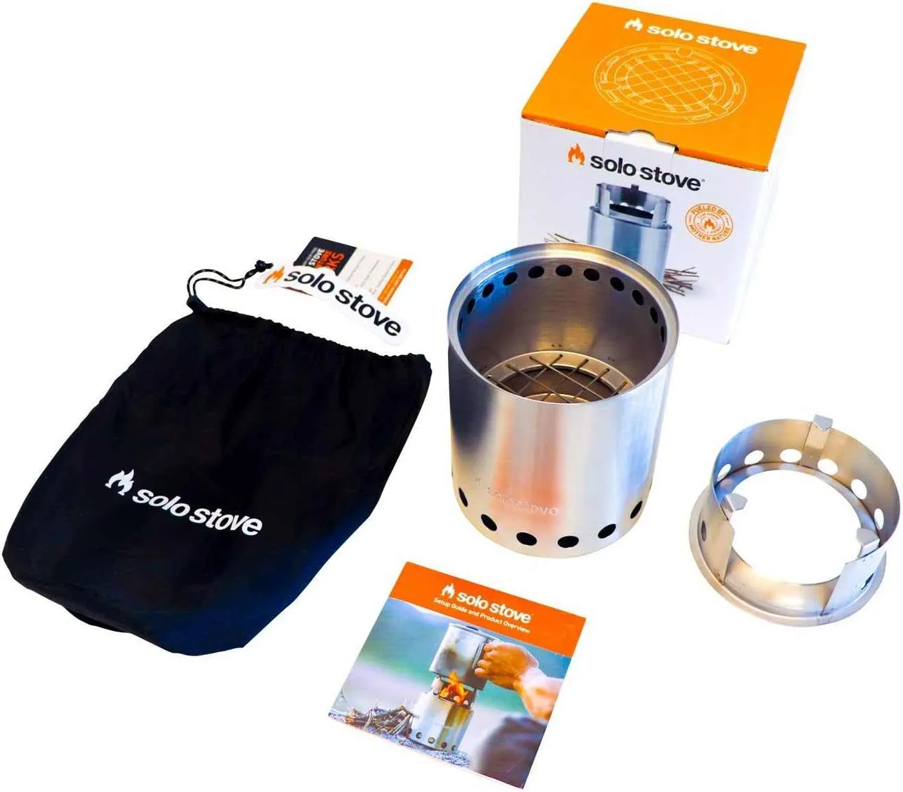 Solo Stove Titan Camping Stove Portable Stove for Backpacking and Outdoor Cooking