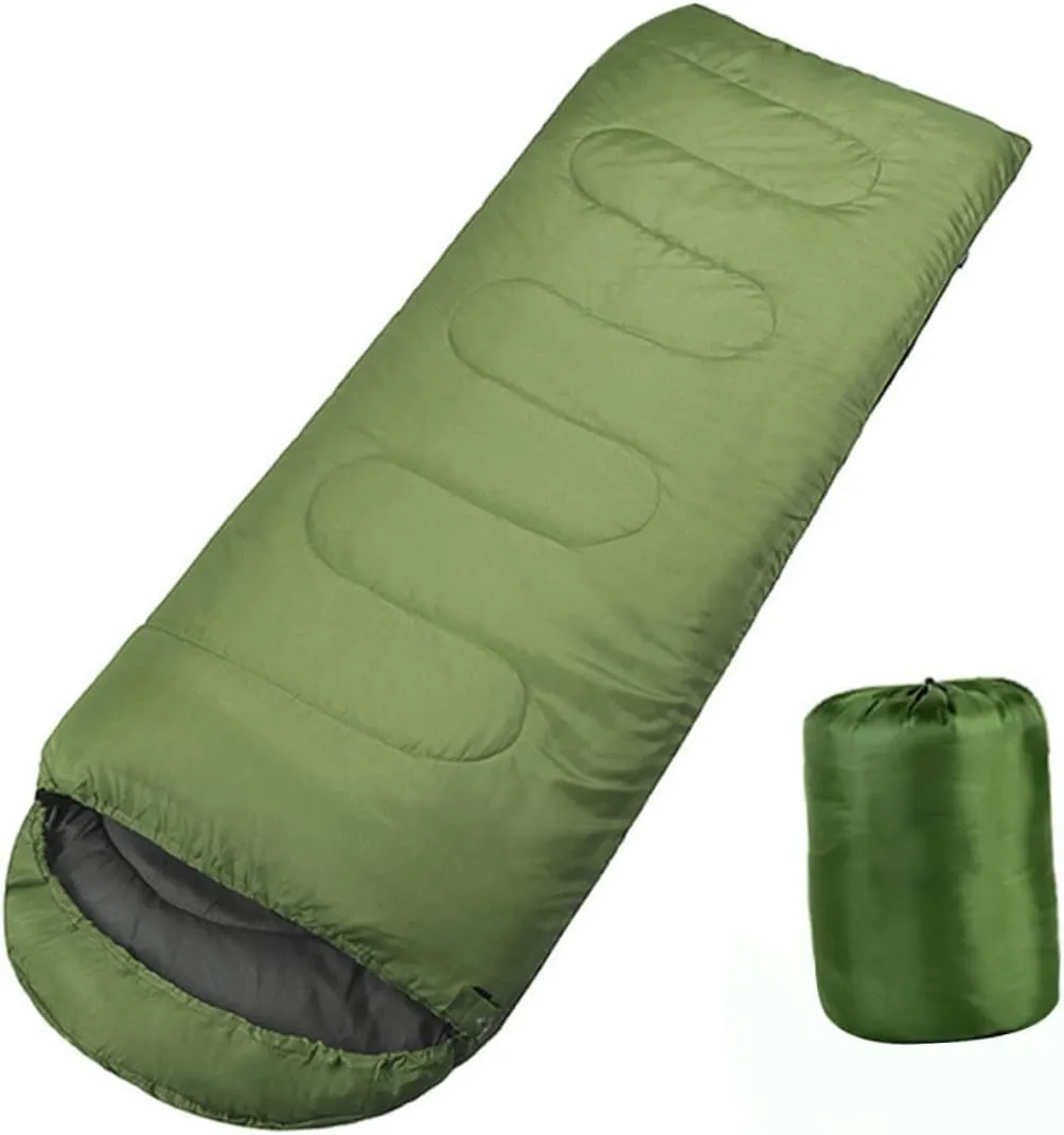 Sosoport Camping Sleeping Bag Pouch Cold Weather Mummy Bag Comfortable for Outdoor