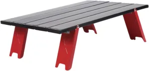 Sosoport Foldable Camping Table Portable Picnic Table for Beach and Outdoor Use Lightweight Design Sturdy Load-Bearing Capacity Red