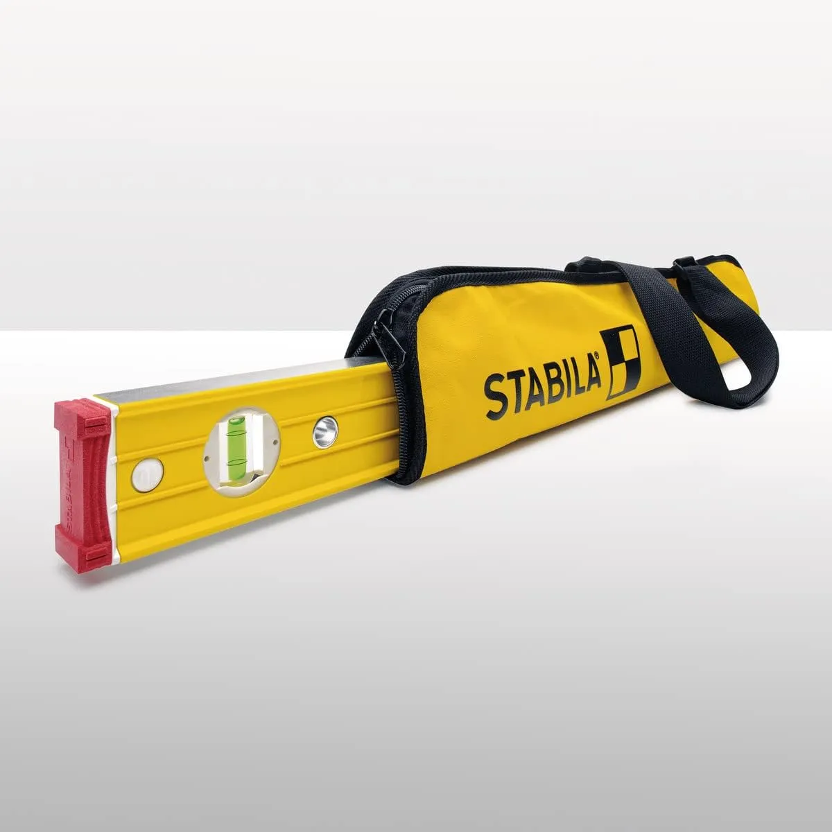 Stabila 17677/8 61 cm "Type 96 Electronic IP 65" Spirit Level with Bag - Yellow/Black