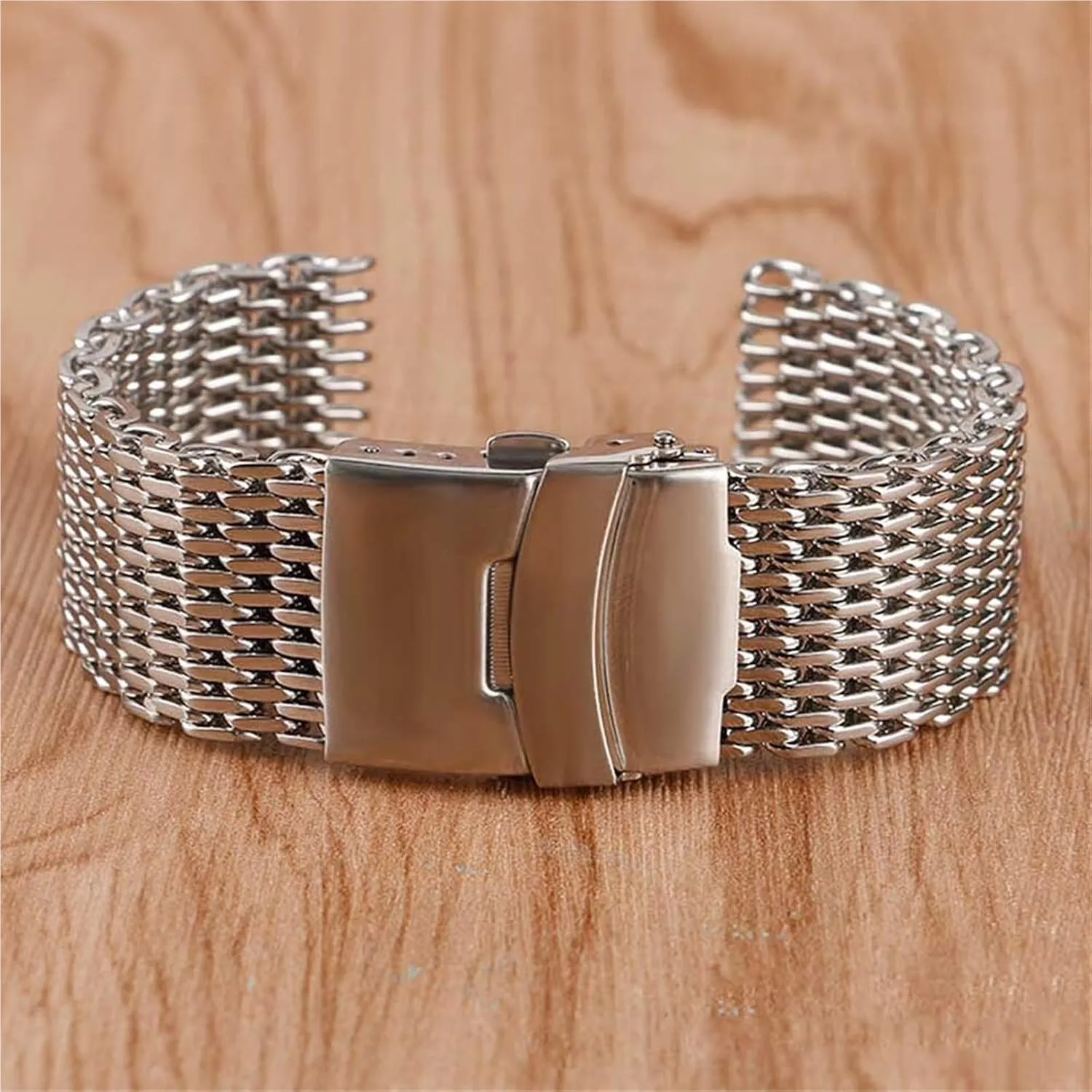 Stainless Steel Braided Watchband 20 22mm Metal Quick Release Men Women Watchband Universal Band