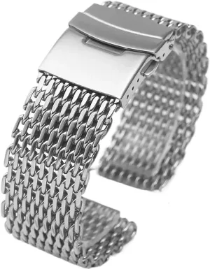 Stainless Steel Braided Watchband 20 22mm Metal Quick Release Men Women Watchband Universal Band