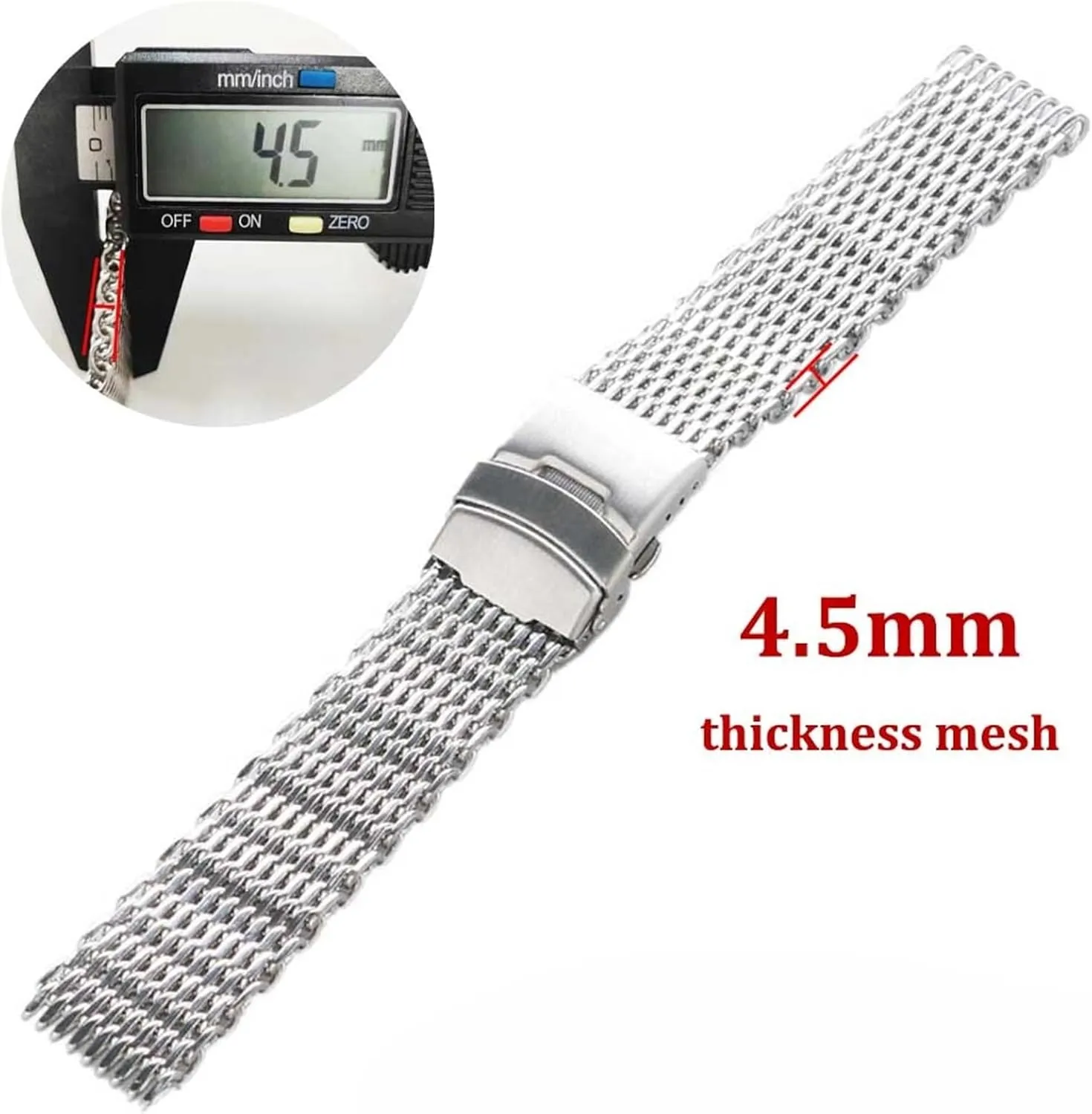 Stainless Steel Braided Watchband 20 22mm Metal Quick Release Men Women Watchband Universal Band