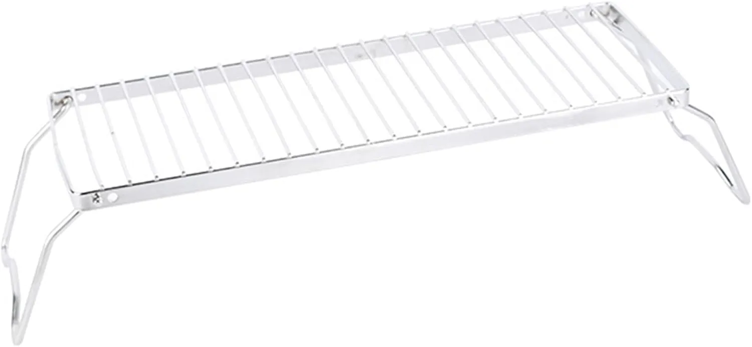 Stainless Steel Campfire Grill Grate with Foldable Legs Adjustable Air Valve BBQ Campfire Stand Portable Grill Grid for Outdoor Cooking,Gas Fuel Camping Picnic Hiking Fishing